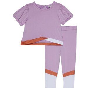 NWT HABITUAL Baby Girls Color-Block Active Set (Infant) Multi 12 Months